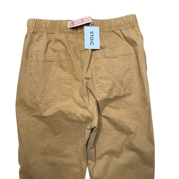 NWT STOIC Venture Pants Tan Size Medium - Picture 7 of 9